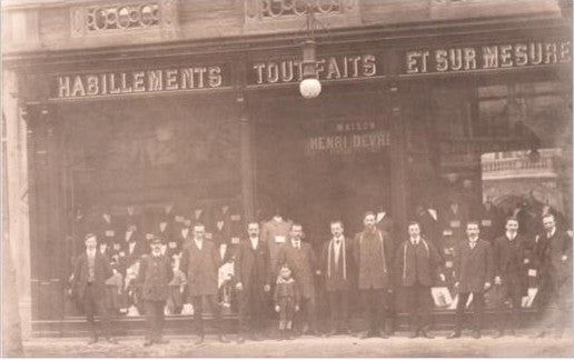 employes magasin devred amiens 1908
