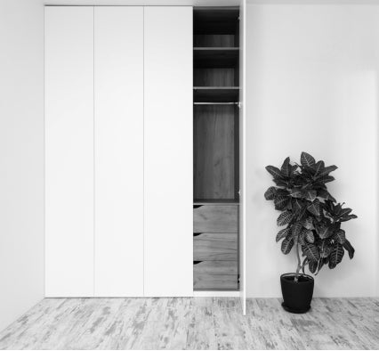 le dressing fermé