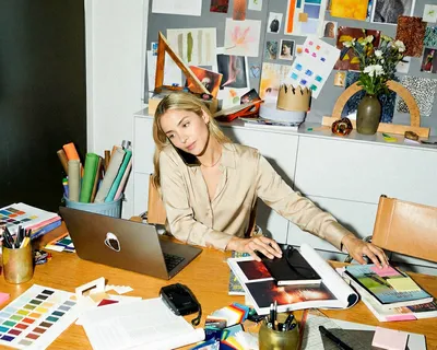 Woman in an office