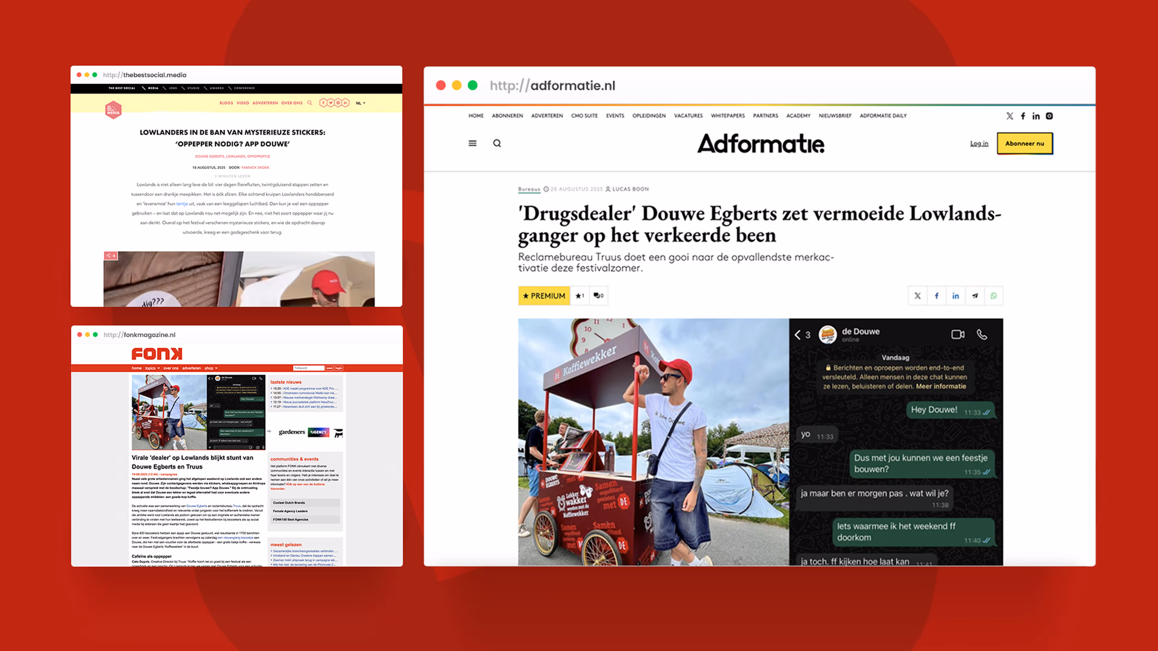 Feestje bouwe? App Douwe