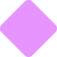 Pink diamond shape on a white background.