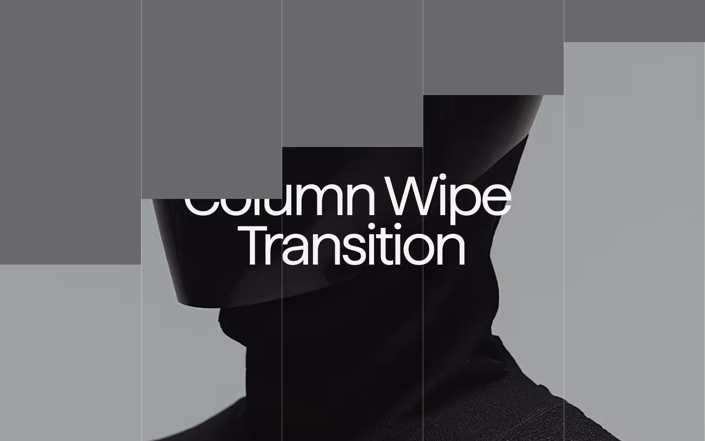 Column Wipe Page Transition