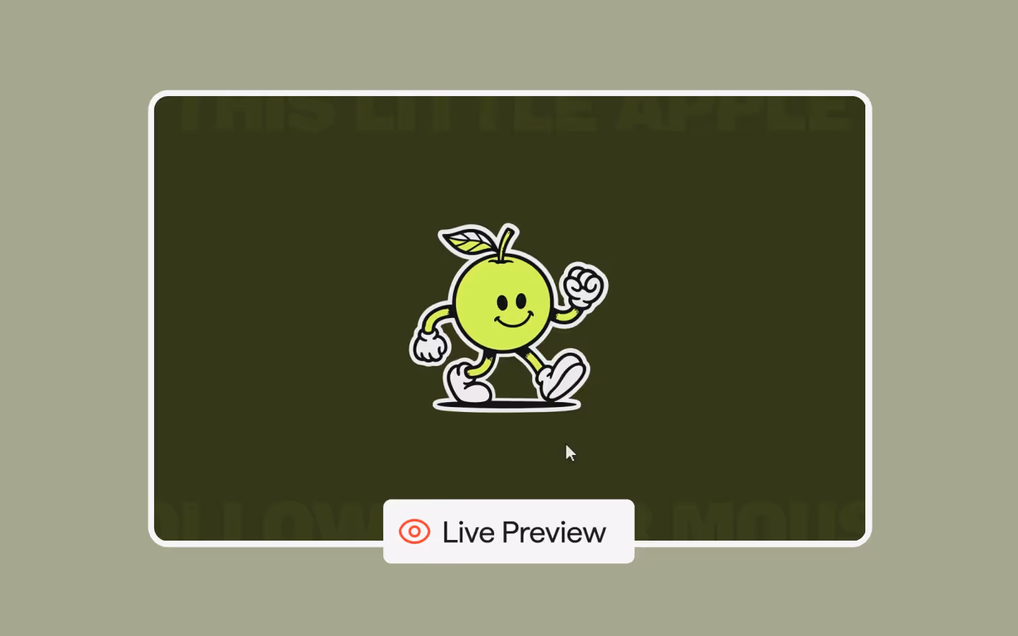 Live preview