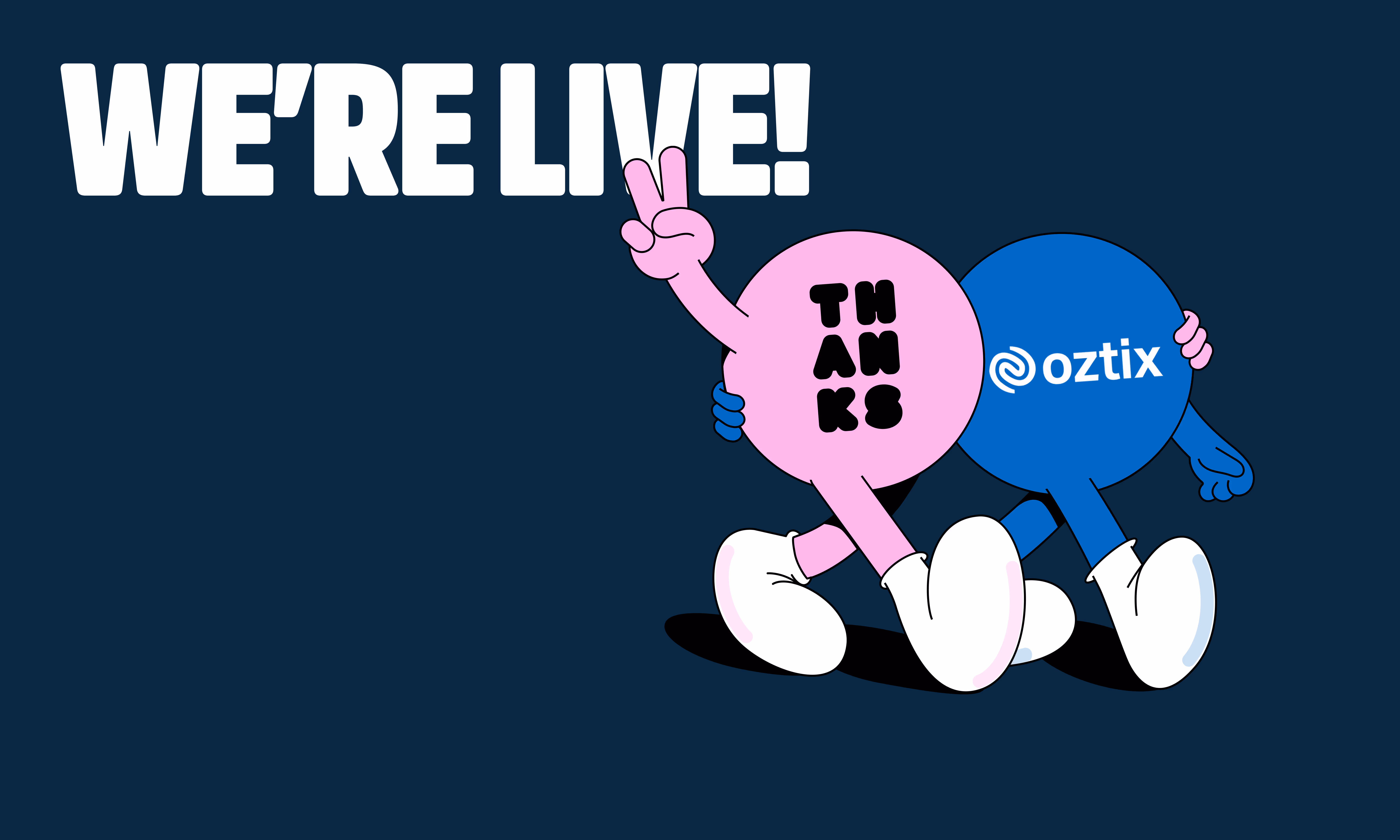 Thanks and Oztix Join Forces to Make Every Ticket Purchase More Rewarding