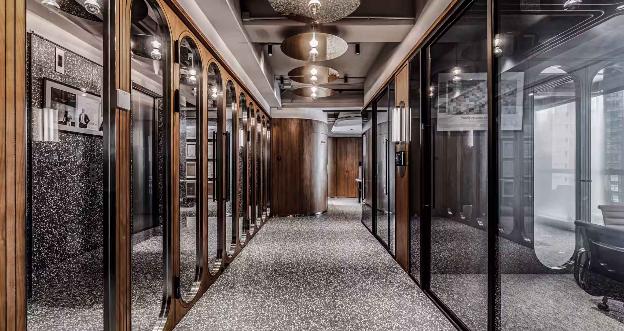 Private Capital workplace interior designed by Studio X in Hong Kong