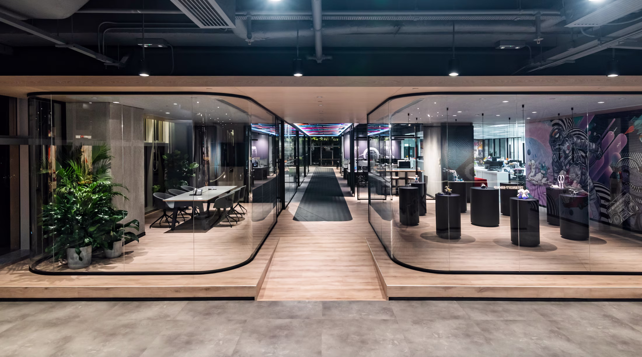 ThreeSixty Group workplace interior designed by Studio X in Hong Kong